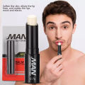 Mens Lip Balm Long Lasting Moisture Hydration Lighten Lip Lines Anti-dry Lip Lipstick Men's Cosmetics Lips Skin Care Products. 