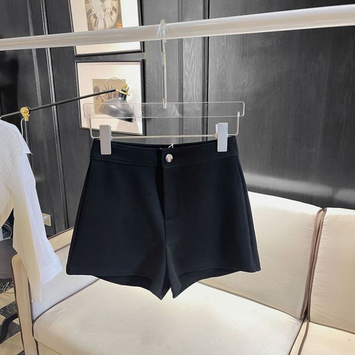 Black%20Shorts%20Women's%20Summer%20New%20Suit%20High%20Waist%20Wide%20Leg%20Pants%20Elegant%20Slimming%20Casual%20All-MatchingaHot%20Pants%20for%20Hot%20Girls%20-%20Image%207