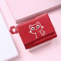 Yfashion Women Short Wallet 3-folds PU Leather Horizontal Square Purse ID Bank Card Money Holder. 