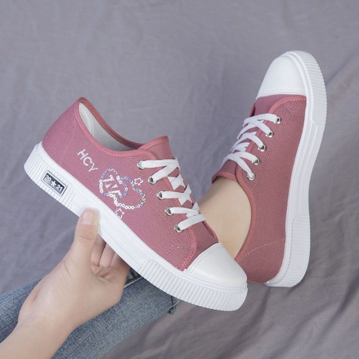 Women's%20Canvas%20Shoes%20Spring%20New%20Korean%20Style%20Versatile%20Schoolgirl%20Casual%20Shoes%20Soft-Soled%20Non-Slip%20Breathable%20Junior%20High%20School%20Student%20Sneakers%20-%20Image%205