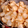 Cassava Chips (Hot & Spicy) 1kg Tapioca Flakes Crispy Manioc. 