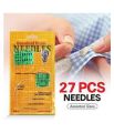 Sewing Needle Set / Stainless Steel Household Repair Needles - 27pcs[01 Card] Sewing Needle Set / Stainless Steel Household Repair Needles - 27pcs. 