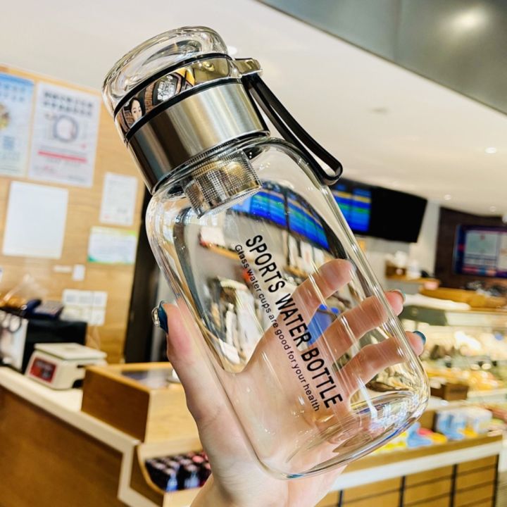 Handle,%20Outdoor%20Sports%20Large%20Capacity%20Glass%20750ml/1000ml%20Cup%20with%20Lid,%20Leakproof%20Glass%20Water%20Bottle%20Clear%20with%20Water%20Cup%20-%20Image%205