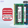 DDR3 DDR3L 4GB 8GB Laptop Memories Ram PC3L 1.35V 1066 1333 1600Mhz PC3 1.5V 8500 10600 12800 204Pin SODIMM Notebook Memory Ram. 