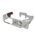 Wood Handle Camera Cage Stabilizer Rig for ZFC Cameras Silver. 
