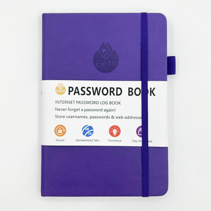Secure%20Password%20Journal%20Indexed%20Hardcover%20Alphabetical%20Password%20Book%20Compact%20Password%20Keeper%20Notebook%20for%20Home%20Office%20Computer%20Security%20Personal%20Data%20Account%20Management%20Online%20Access%20-%20Image%203