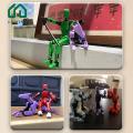 Lumina Poseable Robot Ornament Multi-jointed Robot Dog Action Figure Movable 3d Printed Model for Kids Adults Perfect Gift Robot Doll Decoration. 