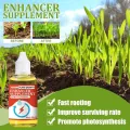 【ZOSR】Fertilizer Enhancer Blend 50ml Root Enhancer Supplement Promotes Rooting Fast Growing Garden Supplies for Flower Plant Sapling Fruit Tree. 