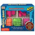 Modeling Sand Art Kit for Kids 450g Sand | With 6 Sand Art Mold. 