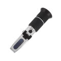 Brix Meter Refractometer, 0-80% Sugar Content Hydrometer Efficient Adjustable Lens for Industry. 