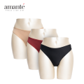 Amante Microfiber Thong Panty Pack (x3 Pcs). 