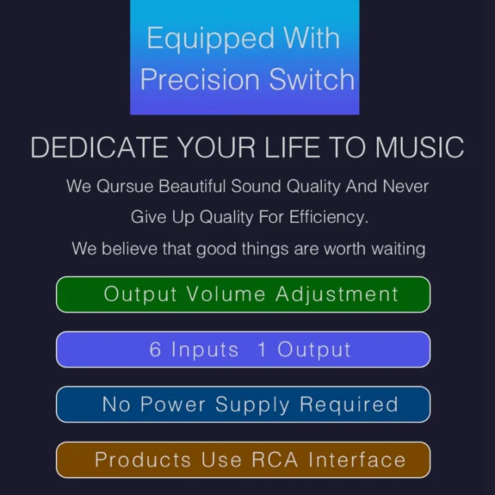 Signal%20Selector%20Switch-1%20*%206%20input%201%20output%20stereo%20audio%20signal%20selection%20switcher-black%20-%20Image%207
