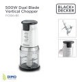 Black and Decker Vertical Chopper - Dual Blade 500W. 