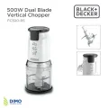 Black and Decker Vertical Chopper - Dual Blade 500W FC300-B5. 
