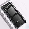 Samsun S24FE 5G Case Clear Acrylic Back Cover For Samsung Galaxy S24 FE 5G Armor Shockproof Coque On SamsungS24FE S 24FE S 24 FE. 
