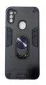 SAMSUNG M11 & A11 Hard Shockproof Armor Back Cover with Finger Holder Ring Back. 