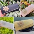 Gold Flower logo Silver Color Wedding Lady Satin Bags Lace chain Shoulder Bag Purse Party Girl Handbags. 