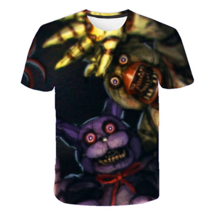 Newest%20Fashion%20Five%20Night%20at%20Freddy%20T%20Shirt%20Summer%20Short%20Sleeve%20O-neck%20T%20shirt%20Horror%20Game%20FNaF%20Series%20Children's%204-14Y%20T%20shirts%20-%20Image%204
