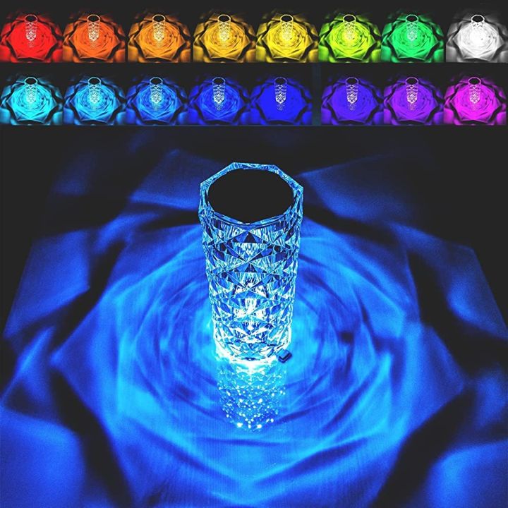 Rose%20Diamond%20USB%20Charging%20Touch%20Table%20Lamp%20-%2016%20Colors%20RGB%20LED%20Lights%20With%20Touch%20and%20Remote%20Control%20Acrylic%20Crystal%20Lamp%20-%20Image%204