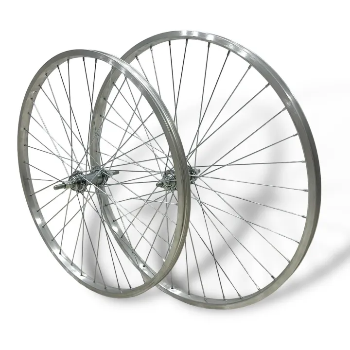 Bicycle Alloy Rim, Double Side Thread Hub 36/36 Holes 24 and 26 Wheel ...
