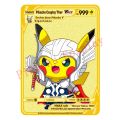 pokemon cards golden 27 Styles Pokemon Pikachu Cosplay Goku Luffy Gold Metal Saint Seiya Toys Hobbies Hobby Collectibles Game Collection Anime CardsParty Games Crafts. 