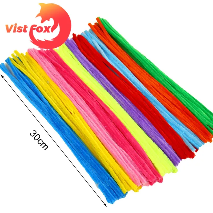 Safe%20Comfortable%20Polyester%20Wire%20for%20Crafting%20100pcs%20Soft%20Chenille%20Stems%20for%20Diy%20Crafts%20Bright%20Color%20Twisting%20Stick%20Creative%20Home%20Decorations%20-%20Image%202