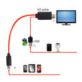 5Pin HDMI Cable 2 IN 1 Micro USB to HDMI Adapter Cable USB to HDMI Converter 1080P Video Cable HDTV For Samsung Galaxy S2 3 4 5. 