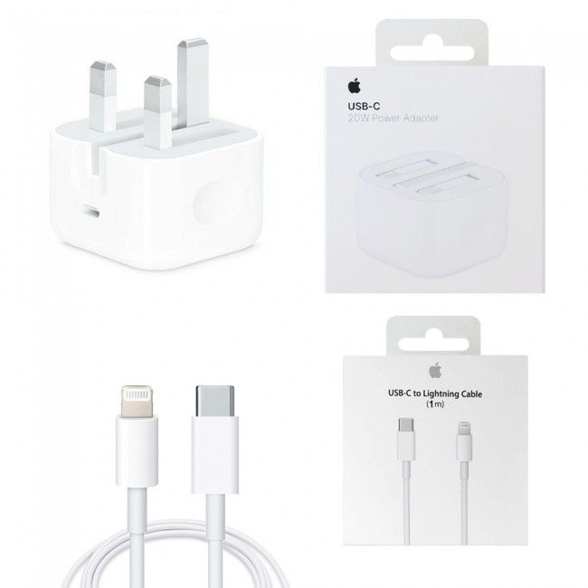 APPL%C3%88%2020W%20USB-C%20To%20Lightning%20Power%20Adapter%20Made%20For%20iPhone%20iOS%20iPad%20iPod%20-%20Image%203