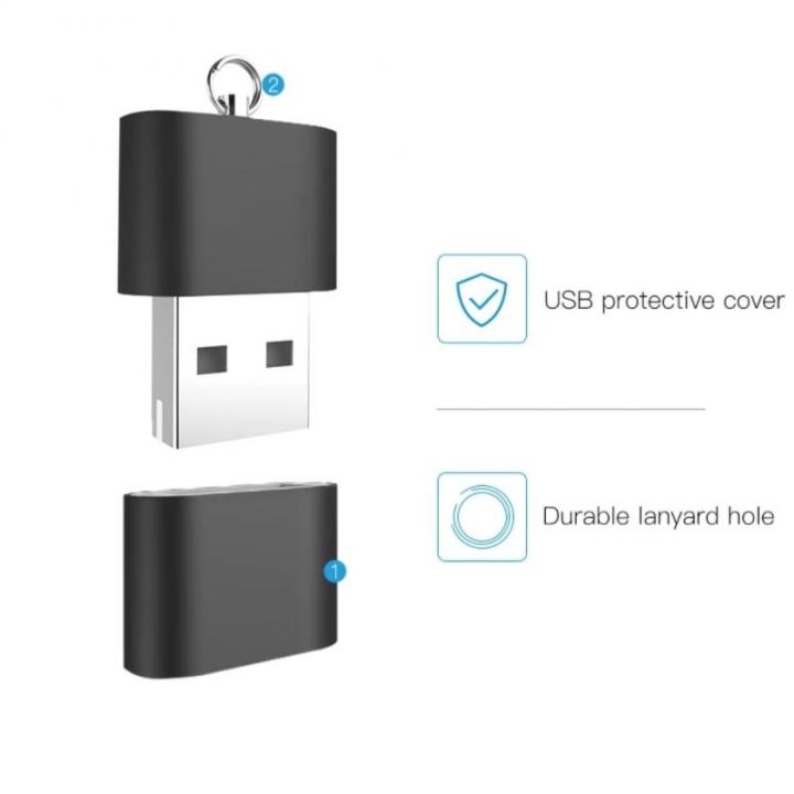 Card Computer Adapter Mini Reader Adapter Comes with TF Card Slot USB Portable USB Tf Card Adapter Data Transfer Aluminum