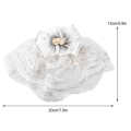 Wedding Veil Pet Formal Dog Hair Accessories Soft Hairpins Easy to Wear. 