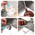 Nylon Spiral Brushes for Straws Glasses Keyboards Jewelry Stainless Steel Feeding Bottle Home Cleaning Brush Clean Tools. 