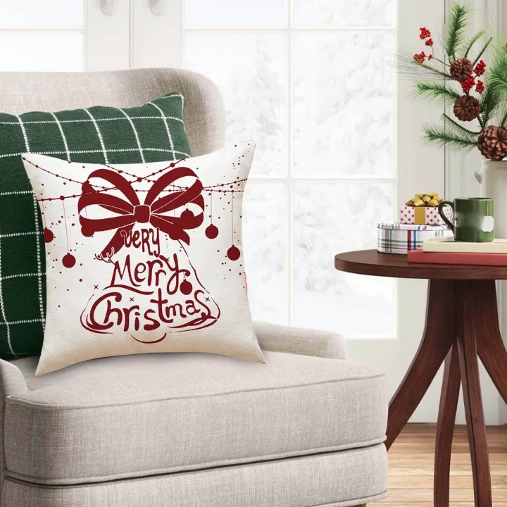 Christmas%20Throw%20Pillow%20Cover%20Cushion%20Cover%20for%20Sofa%20Xmas%20Decoration%20Bell%20-%20Image%204