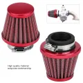 QUANBU 38Mm Air Filter Intake Induction Kit Universal for Off-Road Motorcycle ATV Quad Dirt Pit Bike Mushroom Head Air Filter Cleaner Blue. 