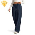 Women Straight Leg Sweatpants Comfortable Wide Leg Sweatpants with Pockets for Women Elastic Waist Lounge Pants for Sports Leisure Women Casual Pants with Drawstring Waistband. 