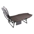 Adults Reclining Chaise Comfortable Convenient Foldable Multifunctional Emergency Disaster Relief Folding Camping Cot for Home. 