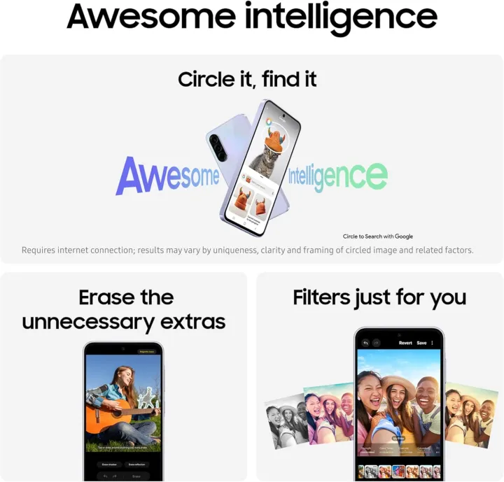 Samsung%20Galaxy%20A56%205G%20Smartphone,%208GB%20RAM,%20128GB/256GB%20Storage,%206.7-Inch%20AMOLED%20Display,%2050MP%20Triple%20Camera,%20Android%2015,%20IP67%20Water%20Resistant,%205000mAh%20Battery%20-%20Image%202