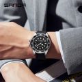 SANDA Brand Fashion Business Luxury Waterproof Quartz Men's Watch. 