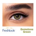 Colour GEMSTONE GREEN- Fresh Look ggcl Color Blends Contact Lens - Full Set - Color Contact Lens (Replacement Cycle: 12 Month). 