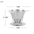 Mesh Coffee Filter for Single Cup Brew Coffee Dripper for Cafe Kitchen Home. 