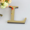 New 10cm/15cm 26 English Letters Diy 3d Mirror Wall Sticker Decals Modern Home Decor Wall Gold Art Mural. 