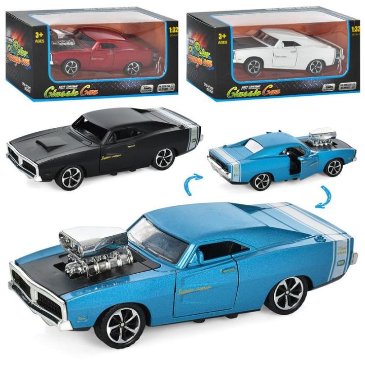 Diecast Metal Pullback Openable Doors Toy Cars with Flashing Light and Musical Sound