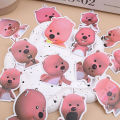 60/102Pcs/Set Korean Cartoon Little Beaver loopy Cute Emoticon Pack Sticker Hand Account Water Cup Mobile Phone Sticker. 