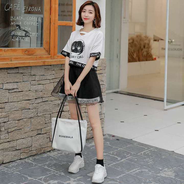 Summer Outfits Cute Dresses For High School 2023New Korean Style