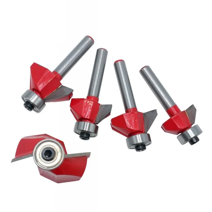 Router%20bit%2045%C2%B0%20chamfer%20woodworking%20Edge%20Forming%20Bevel%20bit%201/4X5/8%20-%20Image%205