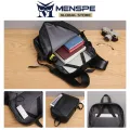 MENSPE Men Backpack Laptop Backpack PU Leather Business Travel Backpack College Fashion Backpack Casual Backpack Anti Theft Back Pack School Bag Accommodates 15inch Notebook. 
