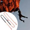 Safety Climbing Adjustable Positioning Lanyard Rope Cut Resistant Fall Protection for Arborist Tree. 