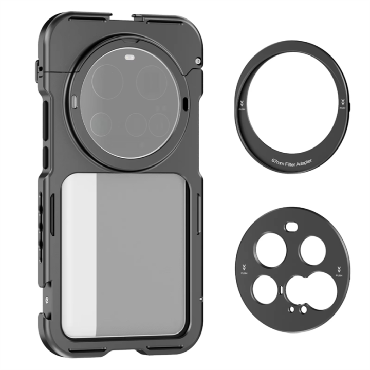 For%2015%20Ultra%2017mm%20Threaded%20Lens%20Backplate%20Phone%20Cage%20Kit%2067mm%20Filter%20Adapter%20Black%20-%20Image%207