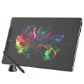 HXSJ Veikk Vk1200 Pen Display Drawing Di-Gital Screen With 6 Shortcut Keys 8192 Levels Pressure Sensitivity 5080Lpi Resolution. 