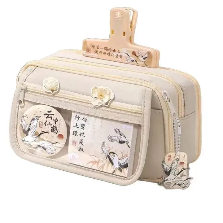 New%2013-Layer%20Large%20Capacity%20Pencil%20Case%20%E2%80%93%20Durable%20Multifunction%20Desk%20Organizer%20%7C%20Transparent%20Multi-Layer%20Stationery%20Box%20-%20Image%202