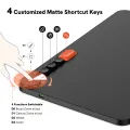 New!! VEIKK Voila L 10 x 6 Inch Graphics Drawing Tablet Drawing Pad for Digital Art With 8192 Levels 290 PPS Passive Pen Writing Pad For Online Teaching Pen Tablet With 1 Quick Dial And 4 Hotkeys. 
